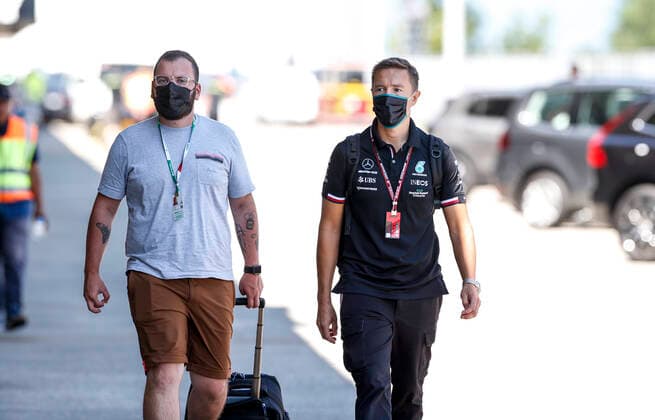 Antti Vierula FIN, Mercedes AMG Petronas F1 Team , F1 Grand Prix of Hungary at Hungaroring on July 29, 2021 in Budapest, Hungary Photo by HOCH ZWEI Budapest Hungary