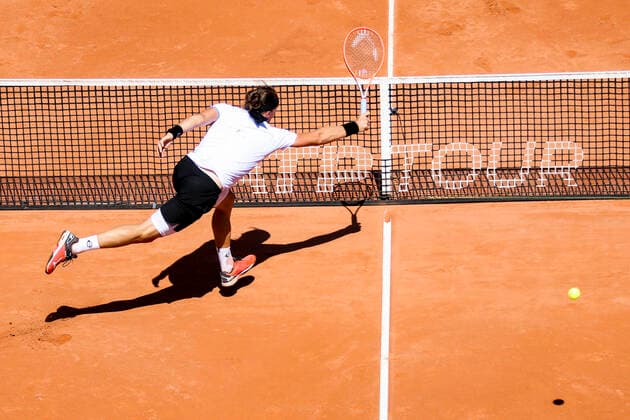 TENNIS - ATP, Tennis Herren Generali Open 2021 KITZBUEHEL,AUSTRIA,29.JUL.21 - TENNIS - ATP World Tour, Generali Open. Image shows Jozef Kovalik (SVK).  GEPAxpictures xPatrickxSteiner