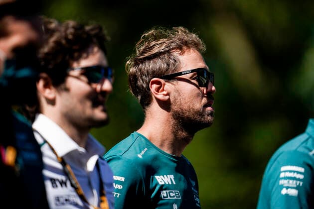 July 29, 2021, Mogyorod, Hungary: SEBASTIAN VETTEL of Germany and Aston Martin F1 Team is seen during preparations of the 2021 FIA Formula 1 Hungarian Grand Prix at the Hungaroring in Mogyorod near Budapest, Hungary. Mogyorod Hungary - ZUMAg147 20210729_zap_g147_019 Copyright: xJamesxGasperottix