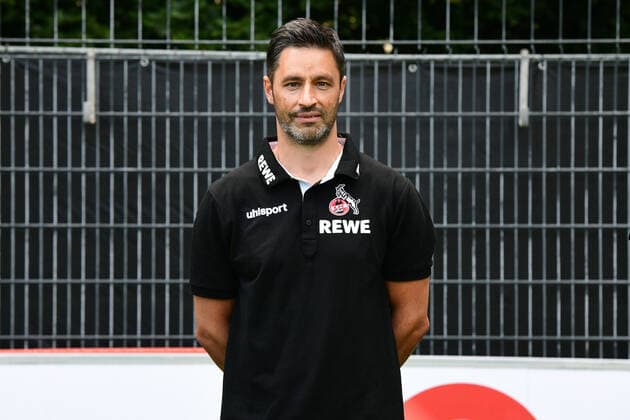 Neuro athletic trainer Niko Romm 1 FC Köln 1 BL, portrait date 2021 2022