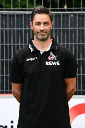 Neuro athletic trainer Niko Romm 1 FC Köln 1 BL, portrait date 2021 2022
