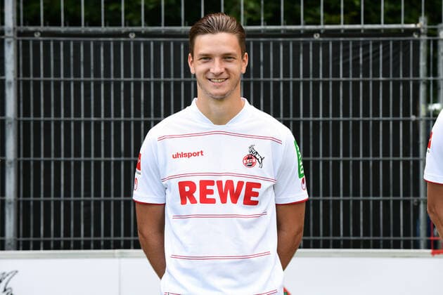 Noah Katterbach 1 FC Köln 1 BL, portrait date 2021 2022