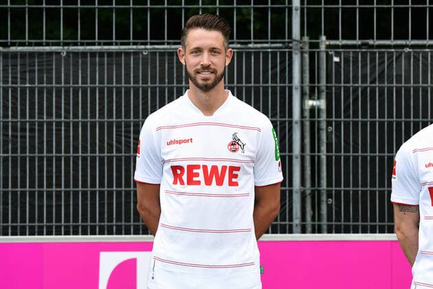 Mark Uth 1 FC Köln 1 BL, portrait date 2021 2022