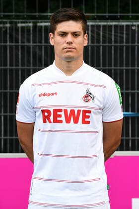 Jorge Mere 1 FC Cologne 1 BL, portrait date 2021 2022