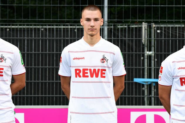 Tim Lemperle 1 FC Köln 1 BL, portrait date 2021 2022