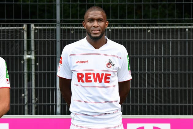 Anthony Modeste 1 FC Cologne 1 BL, portrait date 2021 2022