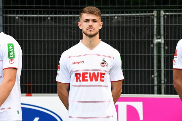 Jan Thielmann 1 FC Köln 1 BL, portrait date 2021 2022
