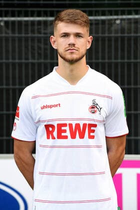 Jan Thielmann 1 FC Köln 1 BL, portrait date 2021 2022