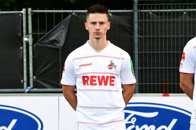 Tomas Ostrak 1 FC Köln 1 BL, portrait date 2021 2022