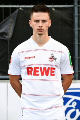 Tomas Ostrak 1 FC Köln 1 BL, portrait date 2021 2022