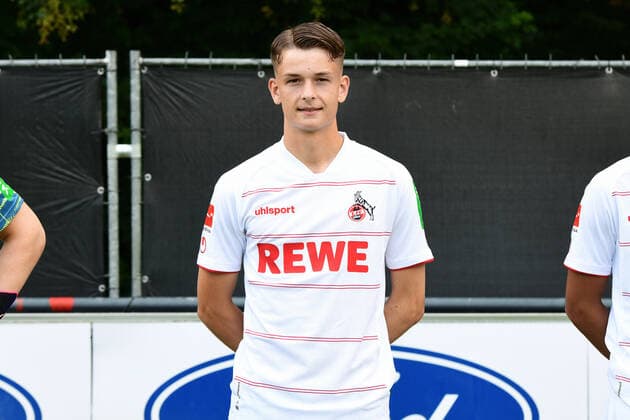 Philipp Wydra 1 FC Köln 1 BL, portrait date 2021 2022