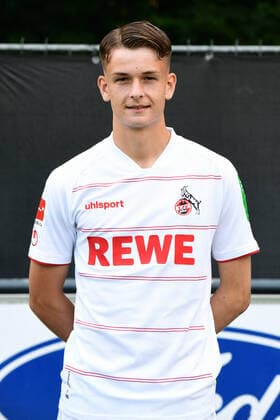 Philipp Wydra 1 FC Köln 1 BL, portrait date 2021 2022