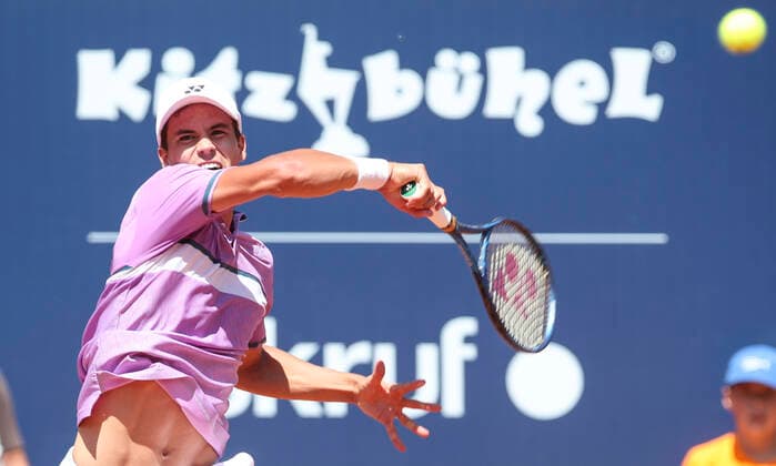 TENNIS - ATP, Tennis Herren Generali Open 2021 KITZBUEHEL,AUSTRIA,29.JUL.21 - TENNIS - ATP World Tour, Generali Open. Image shows Daniel Altmaier (GER).  GEPAxpictures xPatrickxSteiner