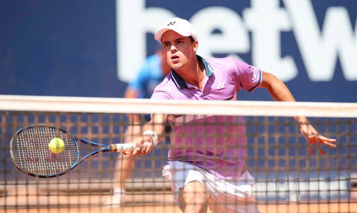 TENNIS - ATP, Tennis Herren Generali Open 2021 KITZBUEHEL,AUSTRIA,29.JUL.21 - TENNIS - ATP World Tour, Generali Open. Image shows Daniel Altmaier (GER).  GEPAxpictures xPatrickxSteiner