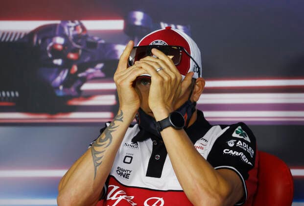 F1 Grand Prix of Hungary 7 Kimi Raikkonen (FIN, Alfa Romeo Racing ORLEN), F1 Grand Prix of Hungary at Hungaroring on July 29, 2021 in Budapest, Hungary. (Photo by Florion Goga REUTERS FIA Pool via HOCH ZWEI) Budapest Hungary Poolfoto HOCH ZWEI Pool REUTERS ,EDITORIAL USE ONLY