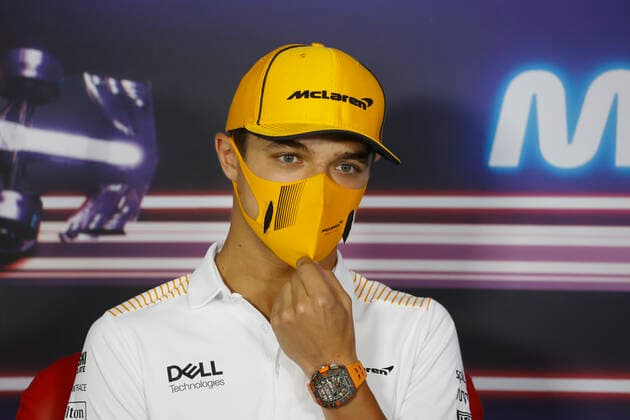 F1 Grand Prix of Hungary 4 Lando Norris (GBR, McLaren F1 Team), F1 Grand Prix of Hungary at Hungaroring on July 29, 2021 in Budapest, Hungary. (Photo by Florion Goga REUTERS FIA Pool via HOCH ZWEI) Budapest Hungary Poolfoto HOCH ZWEI Pool REUTERS ,EDITORIAL USE ONLY