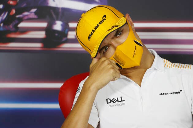F1 Grand Prix of Hungary 4 Lando Norris (GBR, McLaren F1 Team), F1 Grand Prix of Hungary at Hungaroring on July 29, 2021 in Budapest, Hungary. (Photo by Florion Goga REUTERS FIA Pool via HOCH ZWEI) Budapest Hungary Poolfoto HOCH ZWEI Pool REUTERS ,EDITORIAL USE ONLY