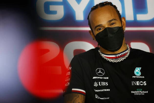 F1 Grand Prix of Hungary 44 Lewis Hamilton (GBR, Mercedes-AMG Petronas F1 Team), F1 Grand Prix of Hungary at Hungaroring on July 29, 2021 in Budapest, Hungary. (Photo by Florion Goga REUTERS FIA Pool via HOCH ZWEI) Budapest Hungary Poolfoto HOCH ZWEI Pool REUTERS ,EDITORIAL USE ONLY