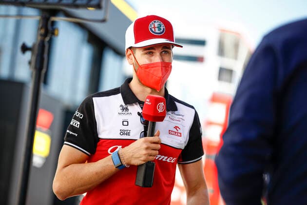 GIOVINAZZI Antonio (ita), Alfa Romeo Racing ORLEN C41, portrait during the Formula 1 Magyar Nagydij 2021, Hungarian Grand Prix, 11th round of the 2021 FIA Formula One World Championship, WM, Weltmeisterschaft from July 30 to August 1, 2021 on the Hungaroring, in Mogyorod, near Budapest, Hungary - FORMULE 1 : Grand prix d Hongrie - Preparation - Budapest - 29 07 2021 DPPI Panoramic 