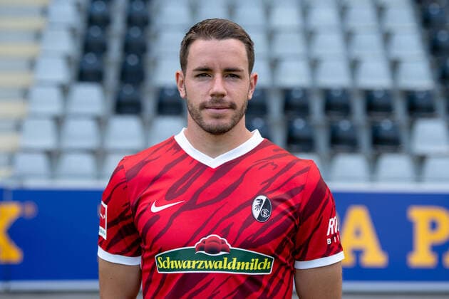 Christian Guenter SC Freiburg, 30 , GER, SC Freiburg, 29 07 2021, Media Day Fussball Bundesliga, Spielzeit 2021 2022 DFL REGULATIONS PROHIBIT ANY USE OF PHOTOGRAPHS AS IMAGE SEQUENCES AND OR uerthQUASI VIDEO GER, SC Freiburg, 29 07 2021, Media Day Fussball Bundesliga, Spielzeit 2021 2022 Freiburg Copyright: xEibnerxPressefotox EP_EER