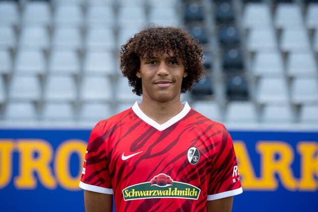 Kiliann Sildilla SC Freiburg, 25 , GER, SC Freiburg, 29 07 2021, Media Day Fussball Bundesliga, Spielzeit 2021 2022 DFL REGULATIONS PROHIBIT ANY USE OF PHOTOGRAPHS AS IMAGE SEQUENCES AND OR uerthQUASI VIDEO GER, SC Freiburg, 29 07 2021, Media Day Fussball Bundesliga, Spielzeit 2021 2022 Freiburg Copyright: xEibnerxPressefotox EP_EER