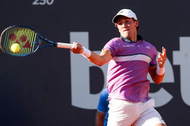 TENNIS - ATP, Tennis Herren Generali Open 2021 KITZBUEHEL,AUSTRIA,29.JUL.21 - TENNIS - ATP World Tour, Generali Open. Image shows Casper Ruud (NOR).  GEPAxpictures xPatrickxSteiner