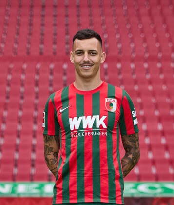 Amaral Borduchi, Iago FC Augsburg 1907 1 BL, Porträttermin 2021 2022,