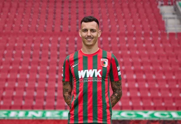 Amaral Borduchi, Iago FC Augsburg 1907 1 BL, Porträttermin 2021 2022,