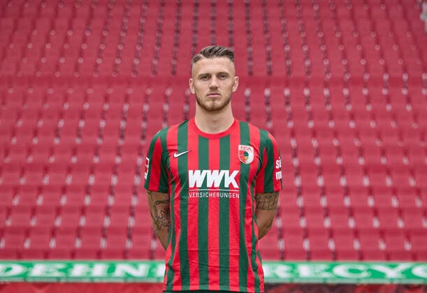Jeffrey Gouweleeuw FC Augsburg 1907 1 BL, Porträttermin 2021 2022,