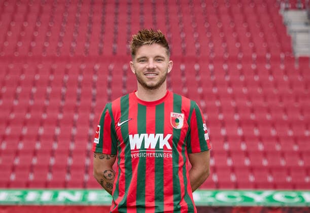Mads Pedersen FC Augsburg 1907 1 BL, Porträttermin 2021 2022,