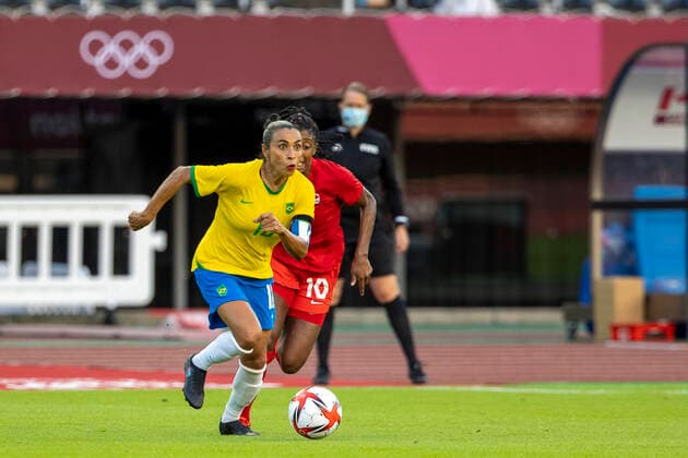 Tokyo 2020 in 2021, Football, Women, Brazil - Canada