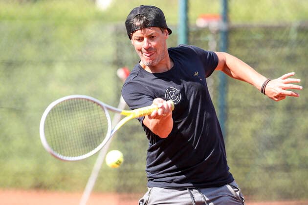 TENNIS - ATP, Tennis Herren Generali Open 2021 KITZBUEHEL,AUSTRIA,30.JUL.21 - TENNIS - ATP World Tour, Generali Open ProAm. Image shows Stefan Steinacher.  GEPAxpictures xPatrickxSteiner