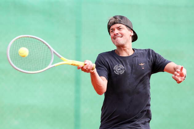 TENNIS - ATP, Tennis Herren Generali Open 2021 KITZBUEHEL,AUSTRIA,30.JUL.21 - TENNIS - ATP World Tour, Generali Open ProAm. Image shows Stefan Steinacher.  GEPAxpictures xPatrickxSteiner