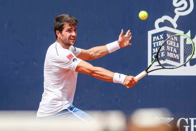 TENNIS - ATP, Tennis Herren Generali Open 2021 KITZBUEHEL,AUSTRIA,30.JUL.21 - TENNIS - ATP World Tour, Generali Open. Image shows Pedro Martinez (ESP).  GEPAxpictures xPatrickxSteiner