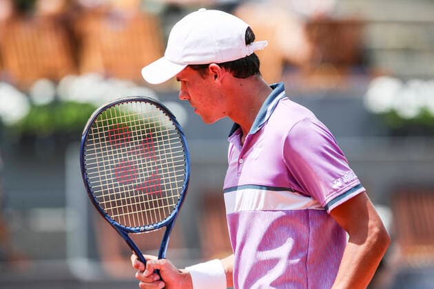 TENNIS - ATP, Tennis Herren Generali Open 2021 KITZBUEHEL,AUSTRIA,30.JUL.21 - TENNIS - ATP World Tour, Generali Open. Image shows the rejoicing of Daniel Altmaier (GER).  GEPAxpictures xPatrickxSteiner