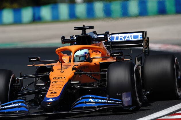 Formula 1 Grand Prix Hungarian Grand Prix 2021 30 07 2021, Hungaroring, Budapest, Formula 1 Grand Prix Hungarian Grand Prix 2021, in picture Daniel Ricciardo AUS 3 , McLaren F1 Team nordphotoxGmbHx xBratic nph00250