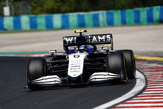 Formula 1 Grand Prix Hungarian Grand Prix 2021 30 07 2021, Hungaroring, Budapest, Formula 1 Grand Prix Hungarian Grand Prix 2021, in the picture Nicholas Latifi CAN 6 , Williams Racing nordphotoxGmbHx xBratic nph00250