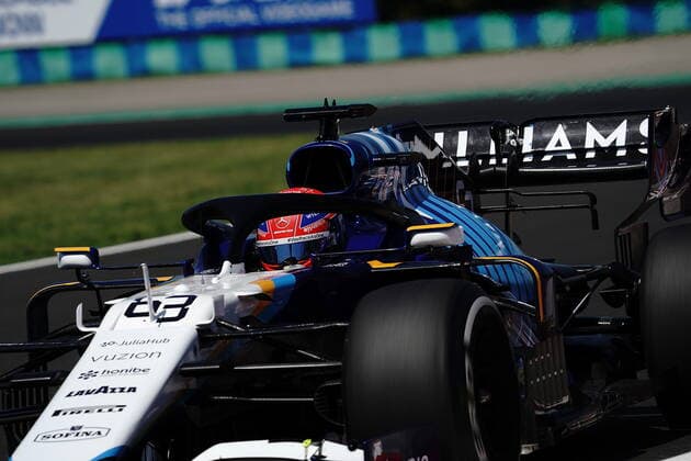 Formula 1 Grand Prix Hungarian Grand Prix 2021 30 07 2021, Hungaroring, Budapest, Formula 1 Grand Prix Hungarian Grand Prix 2021, in the picture George Russel GBR 63 , Williams Racing nordphotoxGmbHx xBratic nph00250