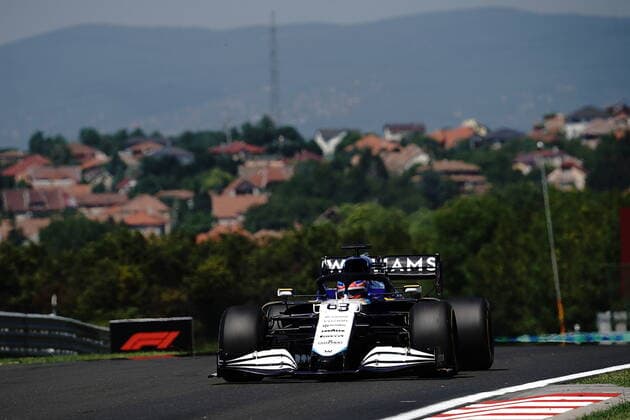 Formula 1 Grand Prix Hungarian Grand Prix 2021 30 07 2021, Hungaroring, Budapest, Formula 1 Grand Prix Hungarian Grand Prix 2021, in the picture George Russel GBR 63 , Williams Racing nordphotoxGmbHx xBratic nph00250