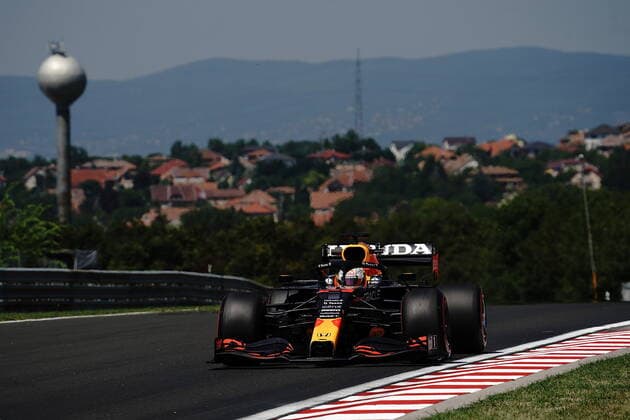 Formula 1 Grand Prix Hungarian Grand Prix 2021 30 07 2021, Hungaroring, Budapest, Formula 1 Grand Prix Hungarian Grand Prix 2021, in the picture Max Verstappen NEL 33 , Red Bull Racing Honda nordphotoxGmbHx xBratic nph00250