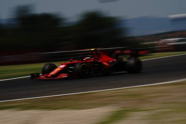 Formula 1 Grand Prix Hungarian Grand Prix 2021 30 07 2021, Hungaroring, Budapest, Formula 1 Grand Prix Hungarian Grand Prix 2021, in the picture Carlos Sainz Jr ESP 55 , Scuderia Ferrari Mission Winnow nordphotoxGmbHx xBratic nph00250