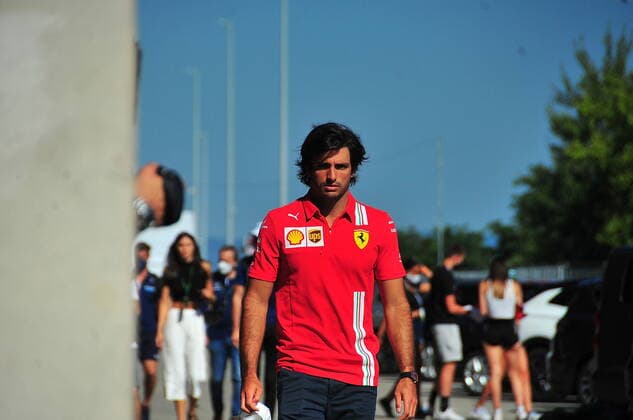 Formula 1 Grand Prix Hungarian Grand Prix 2021 30 07 2021, Hungaroring, Budapest, Formula 1 Grand Prix Hungarian Grand Prix 2021, in the picture Carlos Sainz Jr ESP 55 , Scuderia Ferrari Mission Winnow nordphotoxGmbHx xBratic nph00250