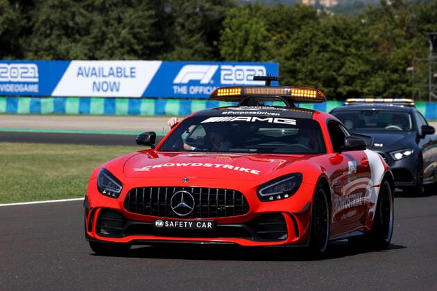 F1 Safety Car, Mercedes AMG GT R, F1 Grand Prix of Hungary at Hungaroring on July 30, 2021 in Budapest, Hungary Photo by HOCH ZWEI Budapest Hungary