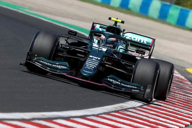 5 Sebastian Vettel GER, Aston Martin Cognizant F1 Team , F1 Grand Prix of Hungary at Hungaroring on July 30, 2021 in Budapest, Hungary Photo by HOCH ZWEI Budapest Hungary