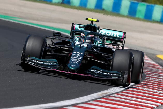 5 Sebastian Vettel GER, Aston Martin Cognizant F1 Team , F1 Grand Prix of Hungary at Hungaroring on July 30, 2021 in Budapest, Hungary Photo by HOCH ZWEI Budapest Hungary