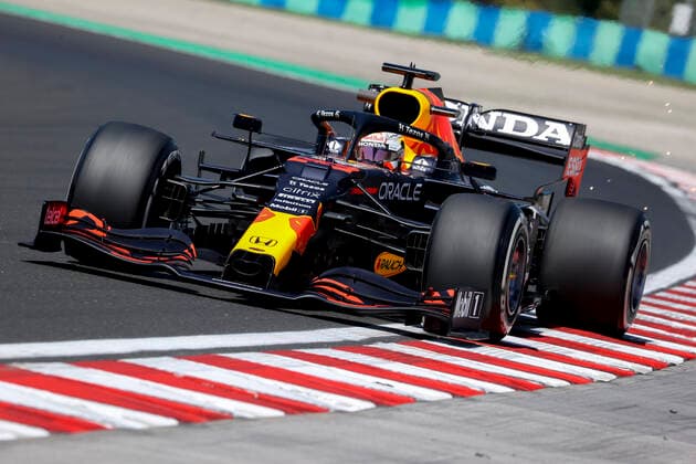 33 Max Verstappen NED, Red Bull Racing , F1 Grand Prix of Hungary at Hungaroring on July 30, 2021 in Budapest, Hungary Photo by HOCH ZWEI Budapest Hungary