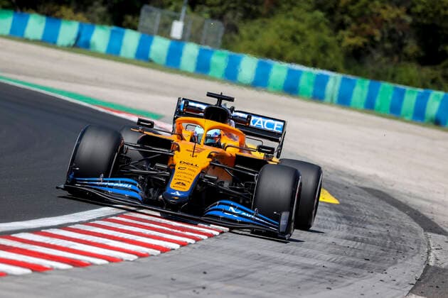 3 Daniel Ricciardo AUS, McLaren F1 Team , F1 Grand Prix of Hungary at Hungaroring on July 30, 2021 in Budapest, Hungary Photo by HOCH ZWEI Budapest Hungary