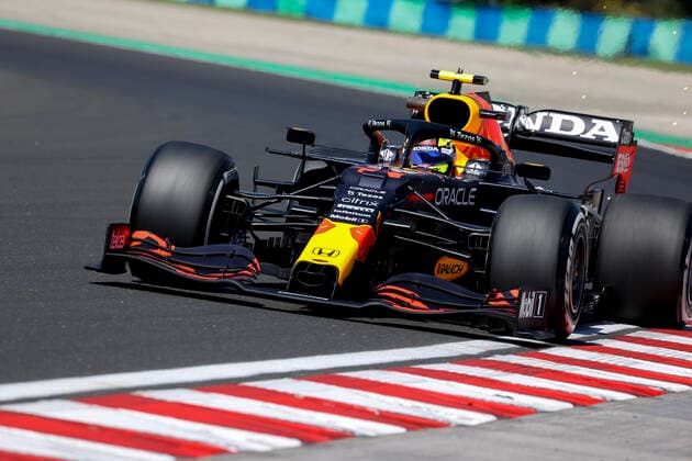 11 Sergio Perez MEX, Red Bull Racing , F1 Grand Prix of Hungary at Hungaroring on July 30, 2021 in Budapest, Hungary Photo by HOCH ZWEI Budapest Hungary