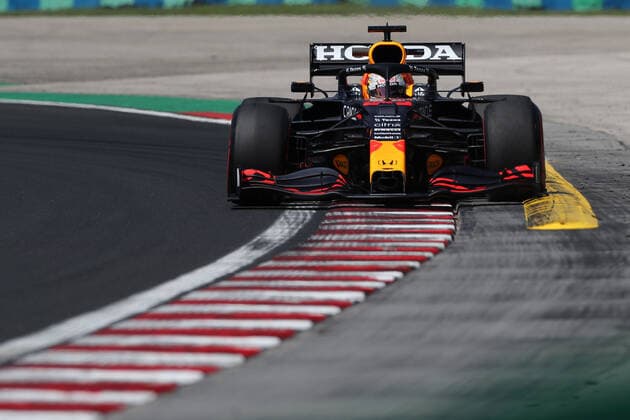 33 Max Verstappen (NED, Red Bull Racing), F1 Grand Prix of Hungary at Hungaroring on July 30, 2021 in Budapest, Hungary. (Photo by HOCH ZWEI Italy Photo Press) (Verwendung nur in Deutschland - GERMANY ONLY) *** 33 Max Verstappen NED, Red Bull Racing , F1 Grand Prix of Hungary at Hungaroring on July 30, 2021 in Budapest, Hungary Photo by HOCH ZWEI Italy Photo Press Use only in Germany GERMANY ONLY 
