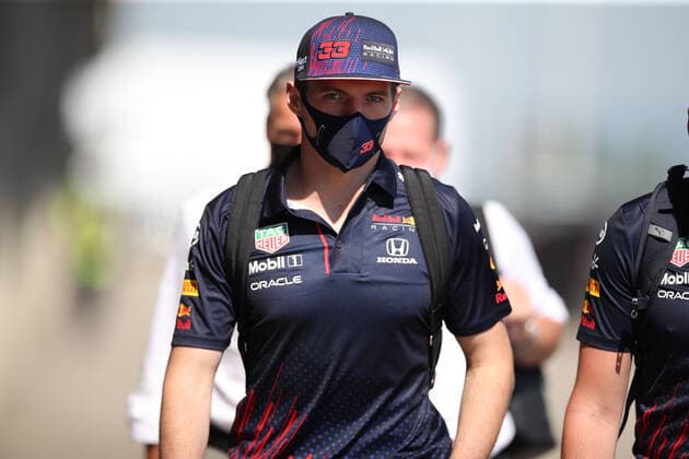 33 Max Verstappen (NED, Red Bull Racing), F1 Grand Prix of Hungary at Hungaroring on July 30, 2021 in Budapest, Hungary. (Photo by HOCH ZWEI Italy Photo Press) (Verwendung nur in Deutschland - GERMANY ONLY) *** 33 Max Verstappen NED, Red Bull Racing , F1 Grand Prix of Hungary at Hungaroring on July 30, 2021 in Budapest, Hungary Photo by HOCH ZWEI Italy Photo Press Use only in Germany GERMANY ONLY 
